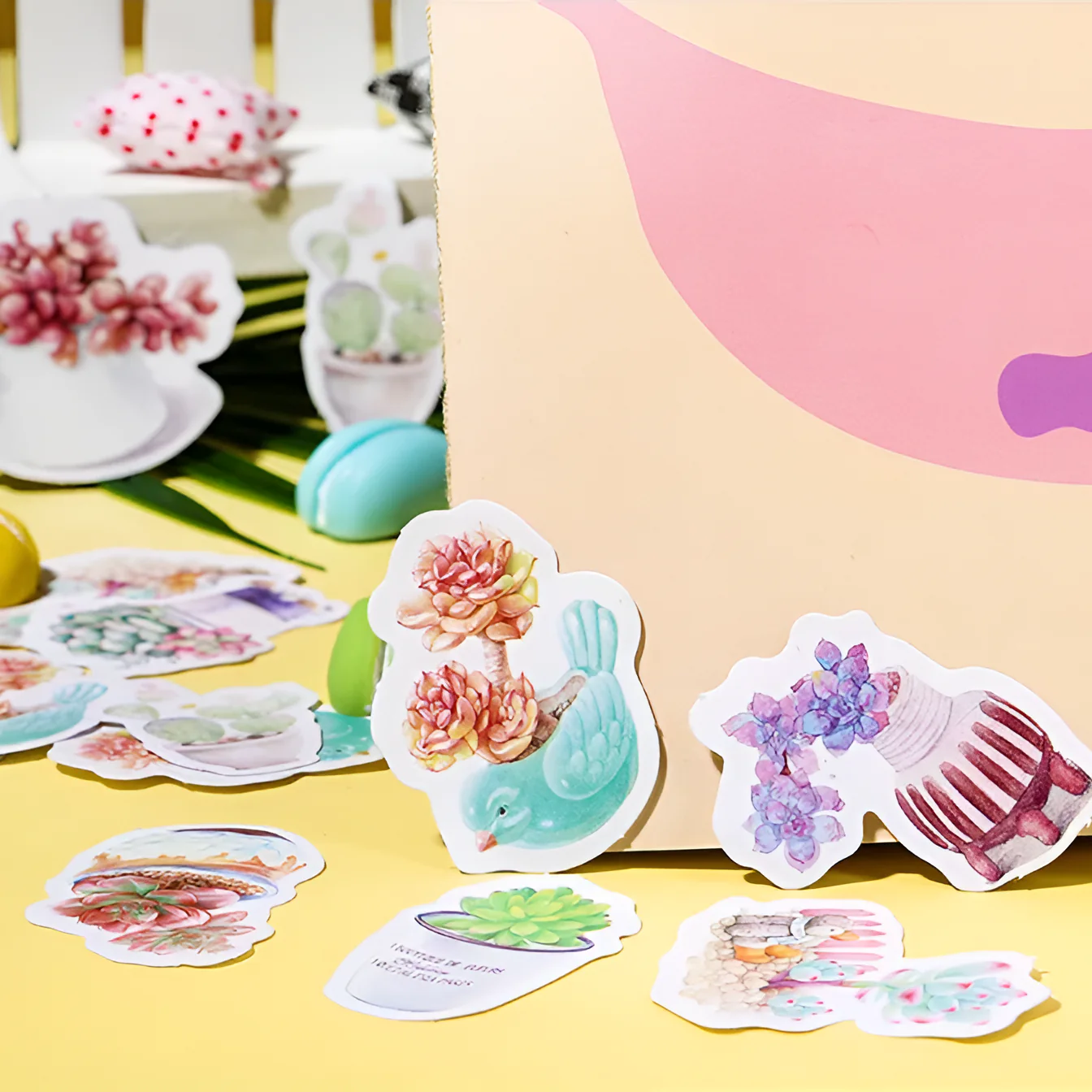 Green Plant Stickers