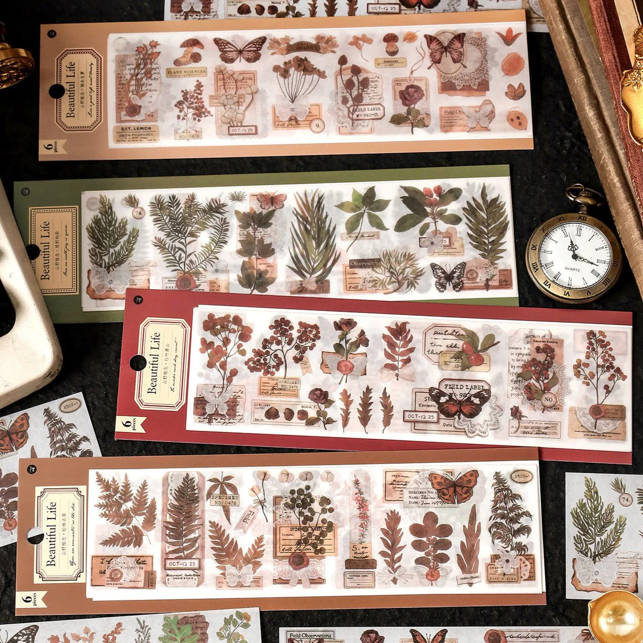 Beautiful Life Botanical Stickers