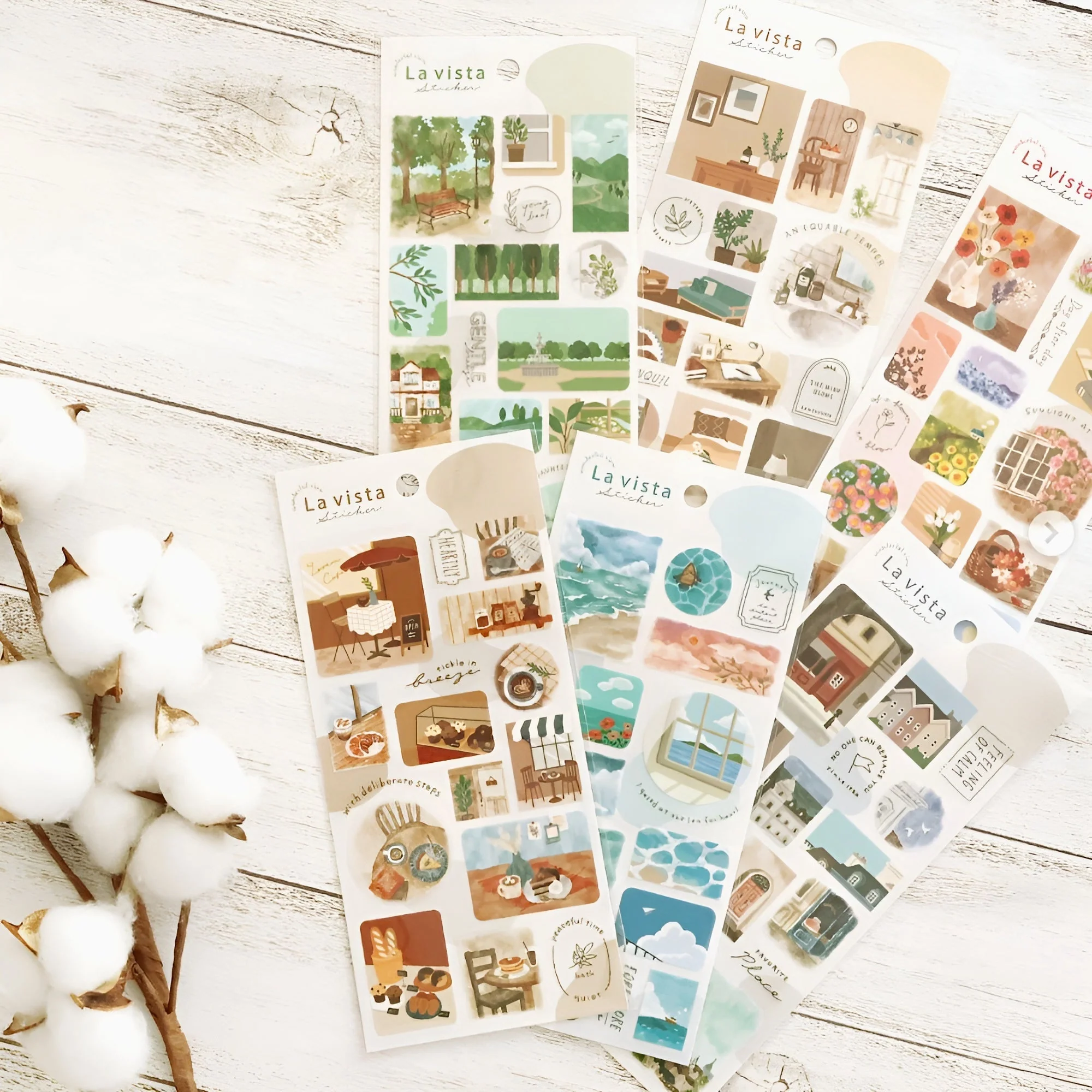 Mind Wave La Vista Stickers