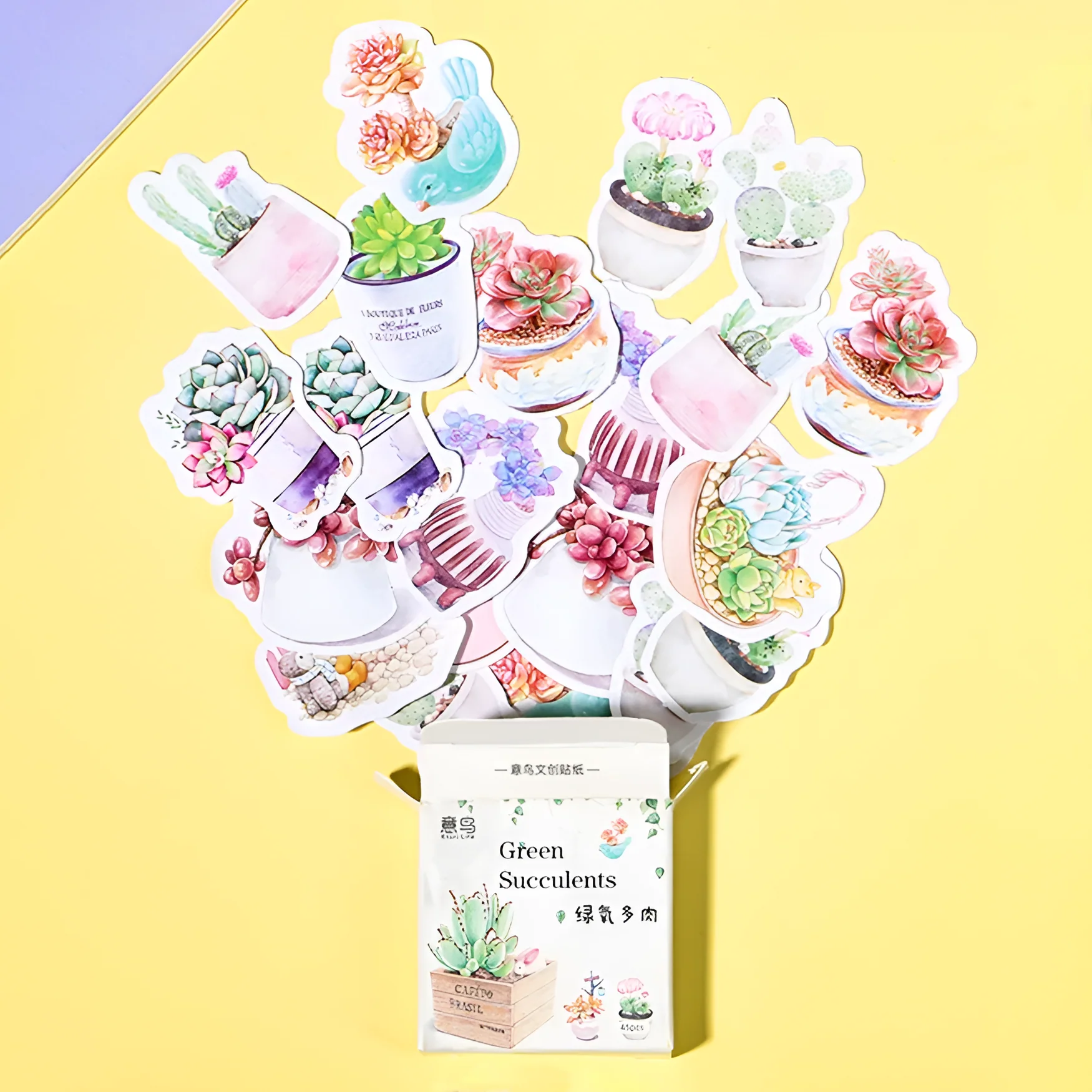 Green Plant Stickers