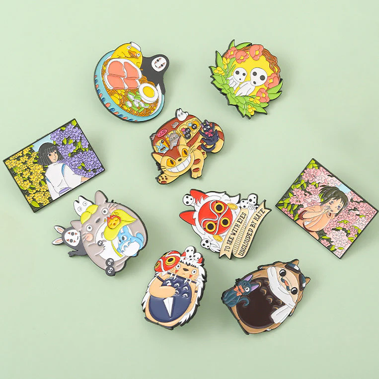 Fantasy Scene Pin Set