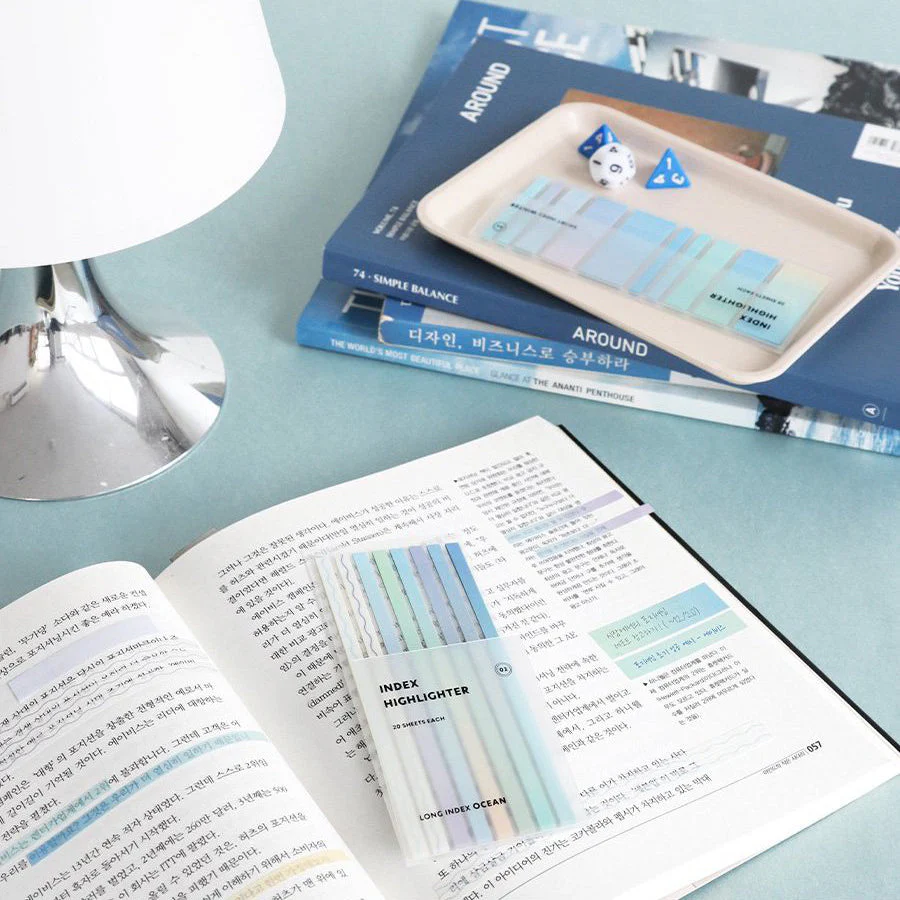 Iconic Index Long Sticky Notes