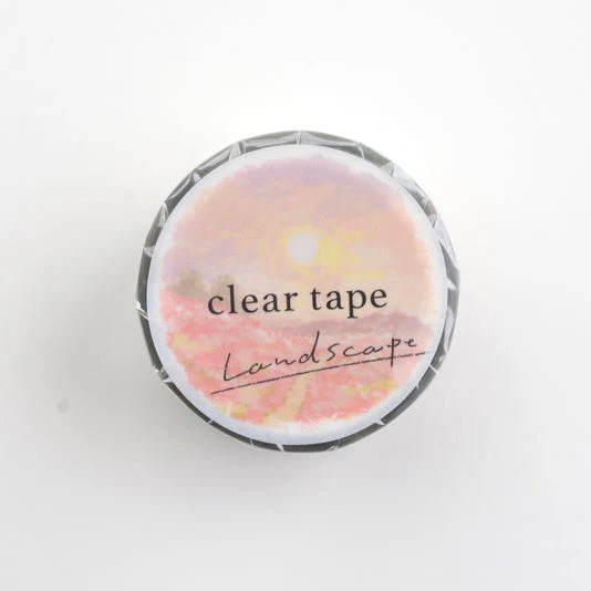 Clear Tape Landscape Sunset