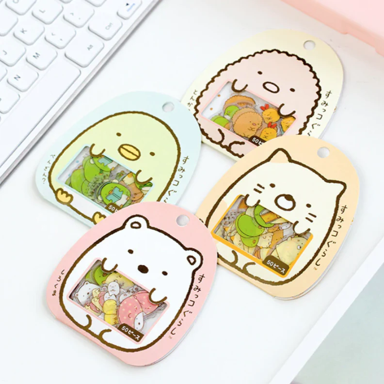 Cute Character Sticker Set