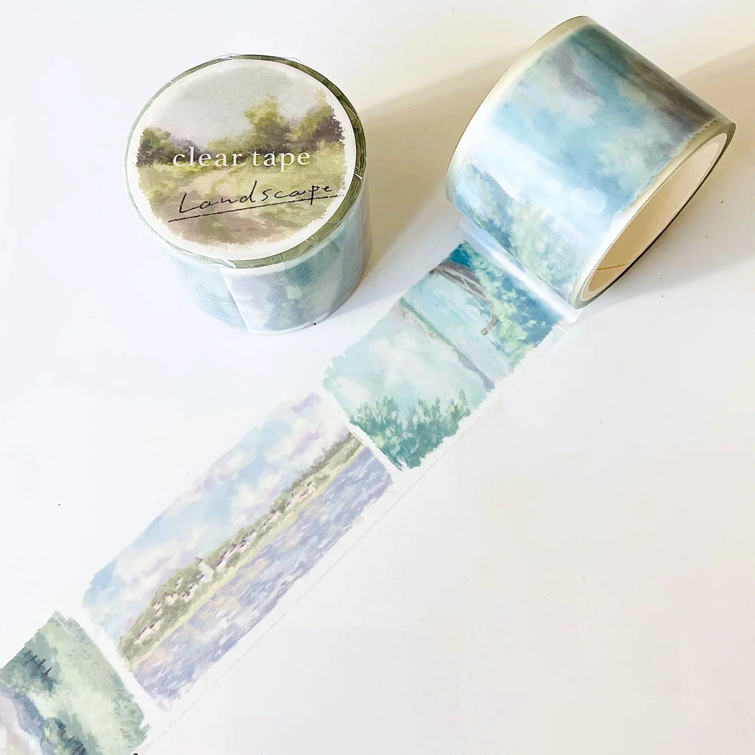 Creative Landscape Clear Tape - Green Edition