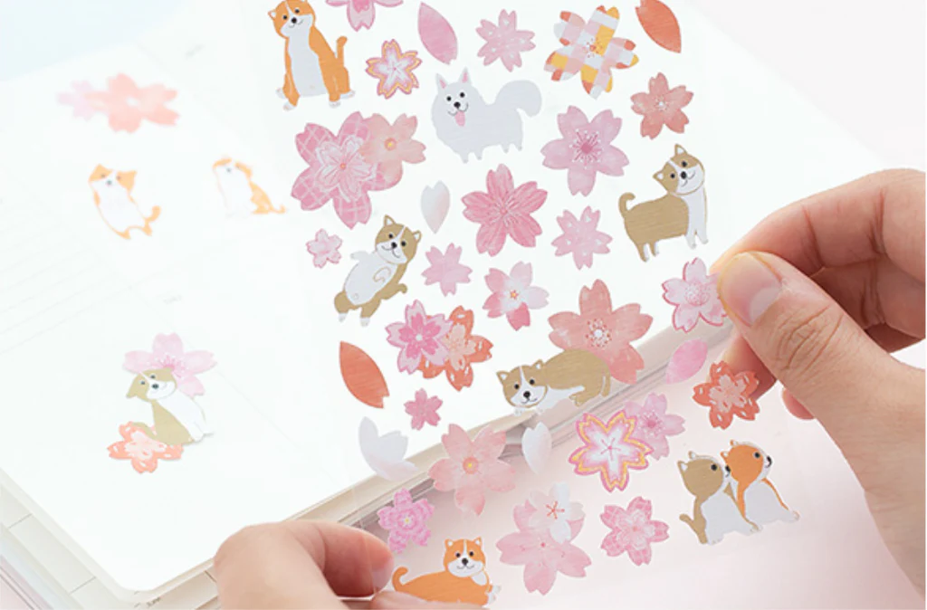 Spring Flower Stickers