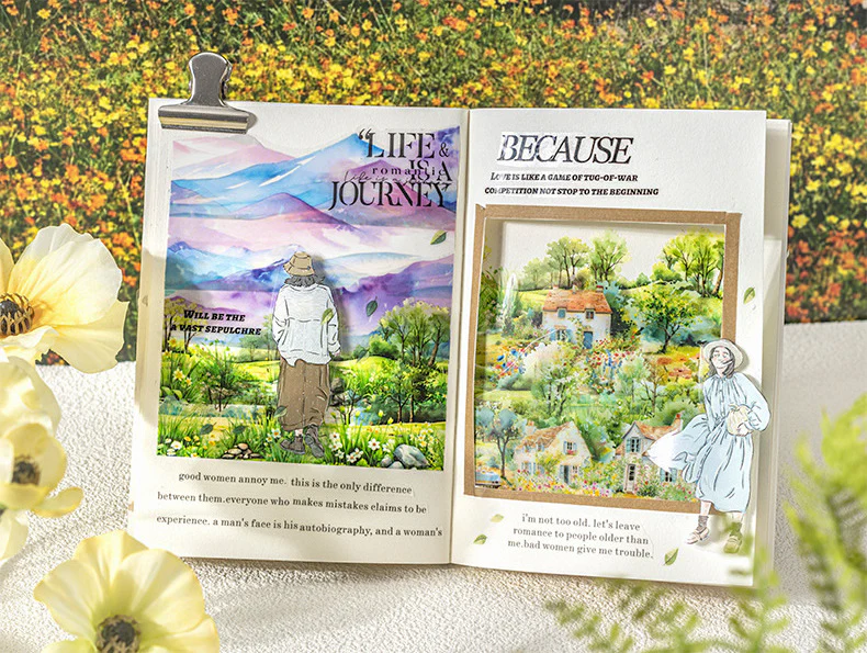 Dreamy Landscapes Artistic Masking Tapes