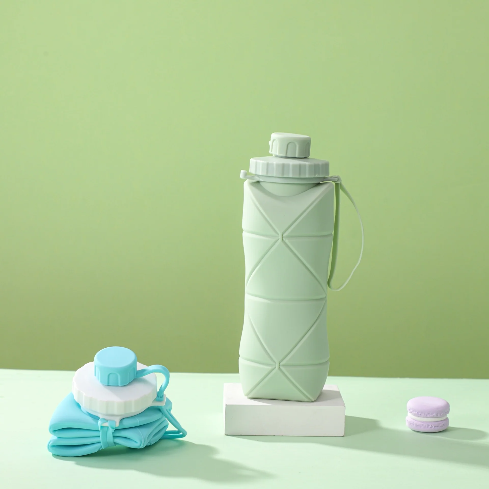 Collapsible Silicone Water Bottle