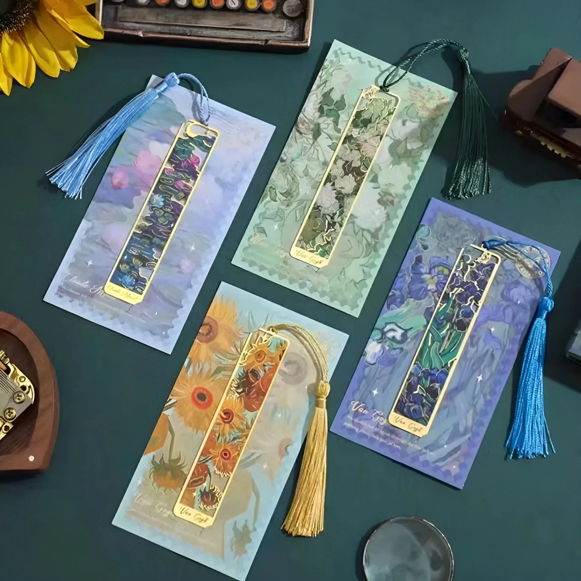 Van Gogh Metallic Bookmark