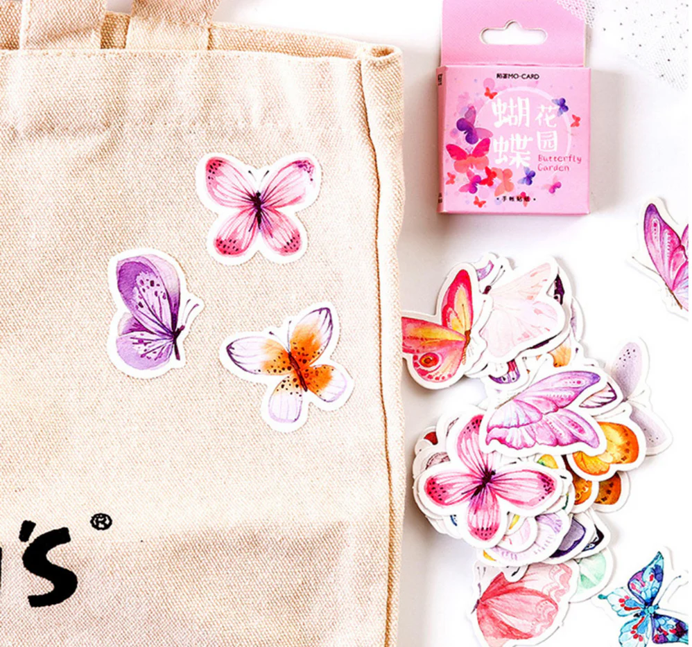 Flower Garden Paper Stickers