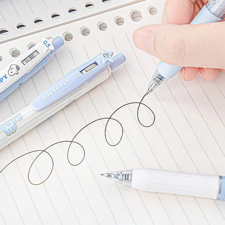 Fuzzy Snoopy Dreamy Gel Pen Set of 4