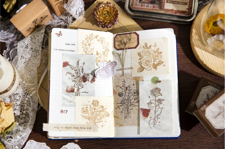Blossom Impressions Wooden Stamps