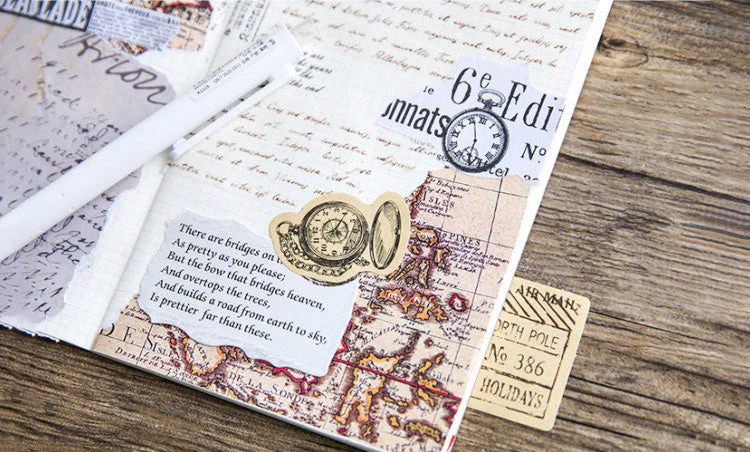 Retro Stamp Stickers