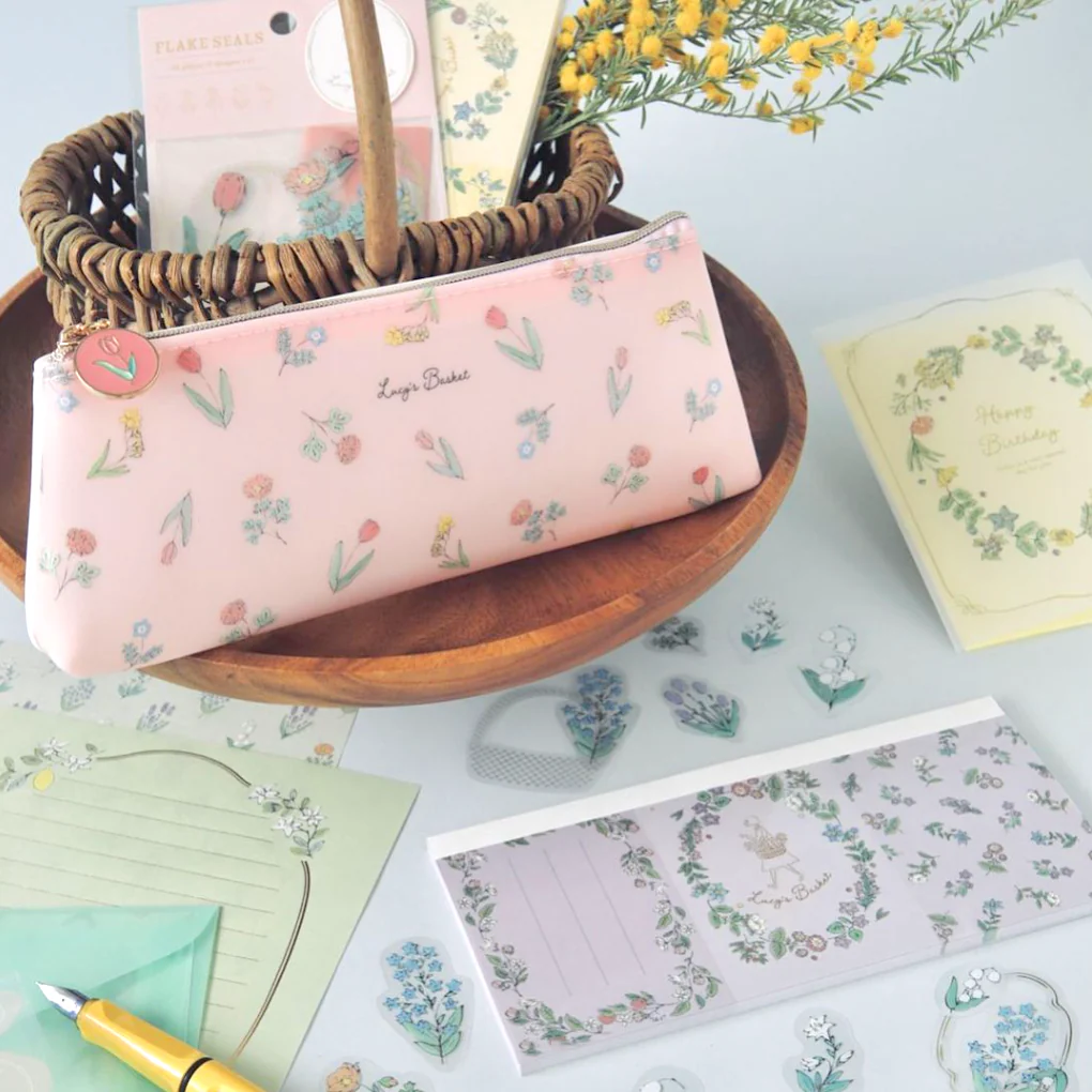 Ryu-Ryu Lucy's Basket Pencil Case