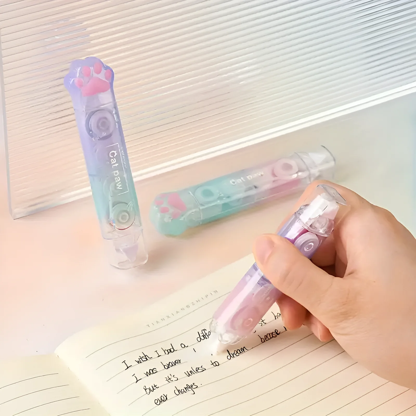Ombre Cat Paw 2 Way Correction Tape & Glue Tape