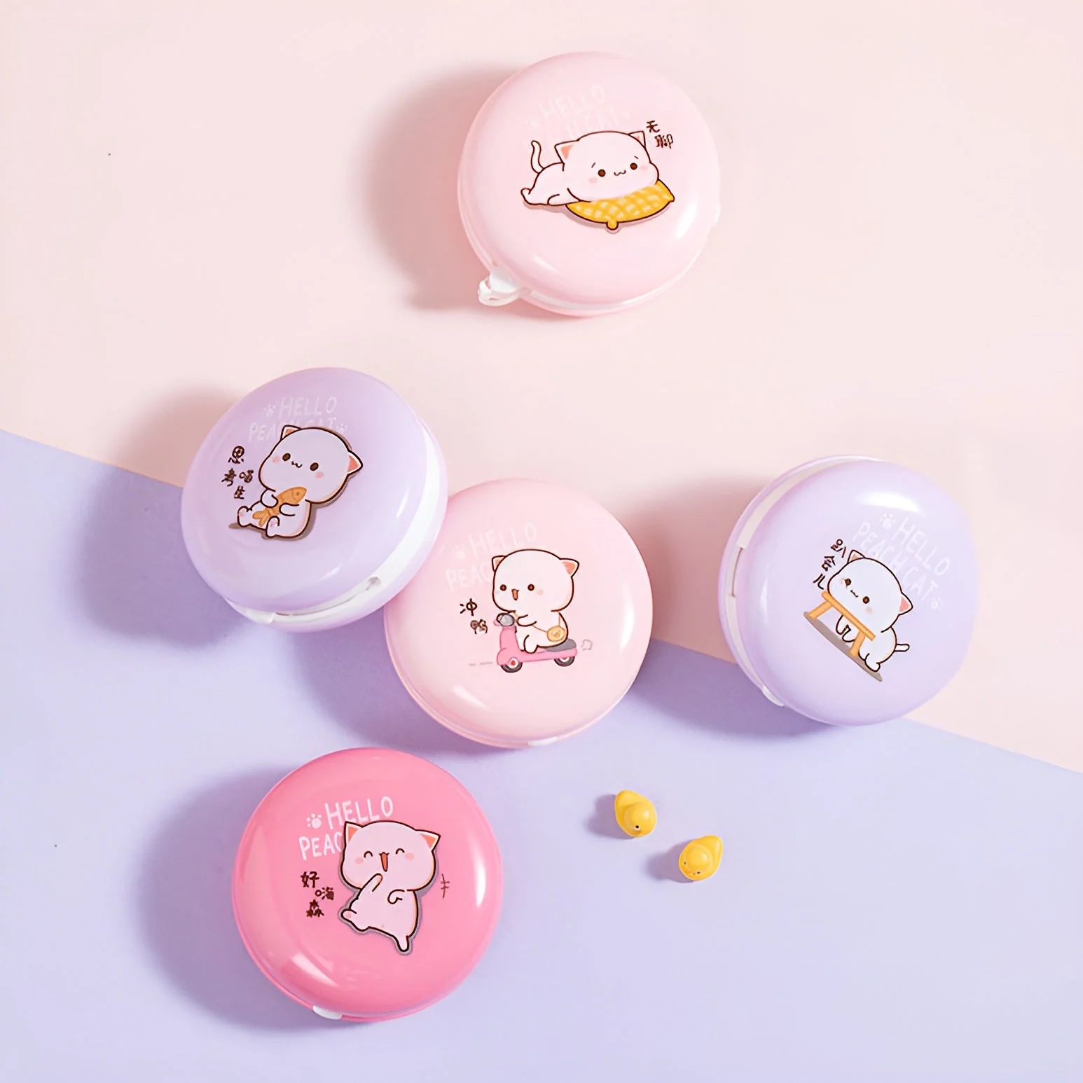 Cute Animal Macaron Correction Tape