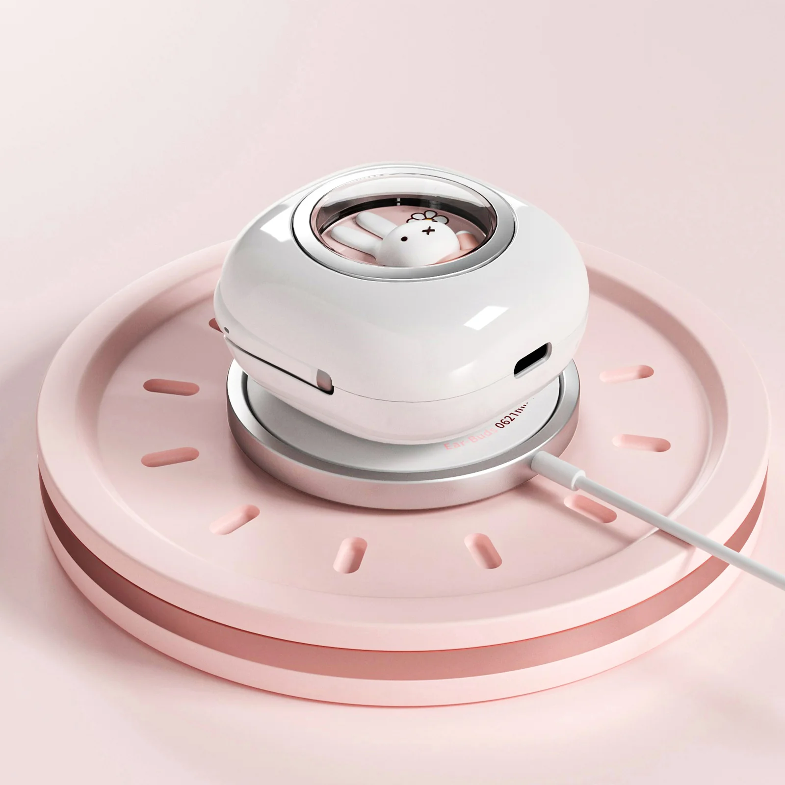 Cute Wireless Ear Buds With Charging Case