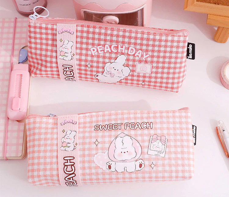 Sweet Peach Pencil Case