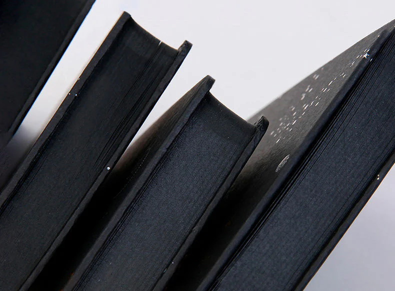 Galaxy Design Black Notebook