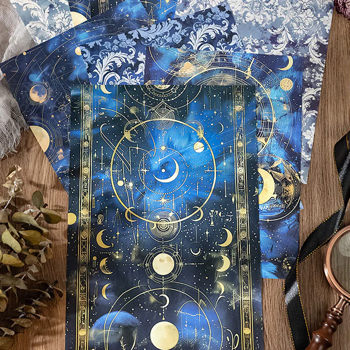 Lunar Mystique Decorative Paper Set