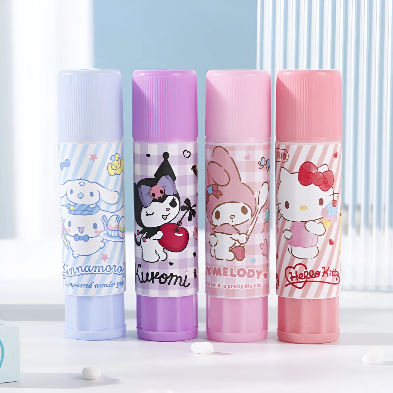 Animated Characters Retractable Glue Stick