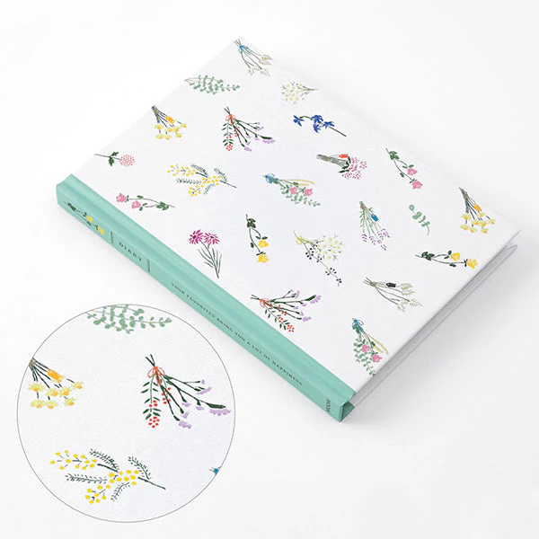 Midori Diary Dried Flowers