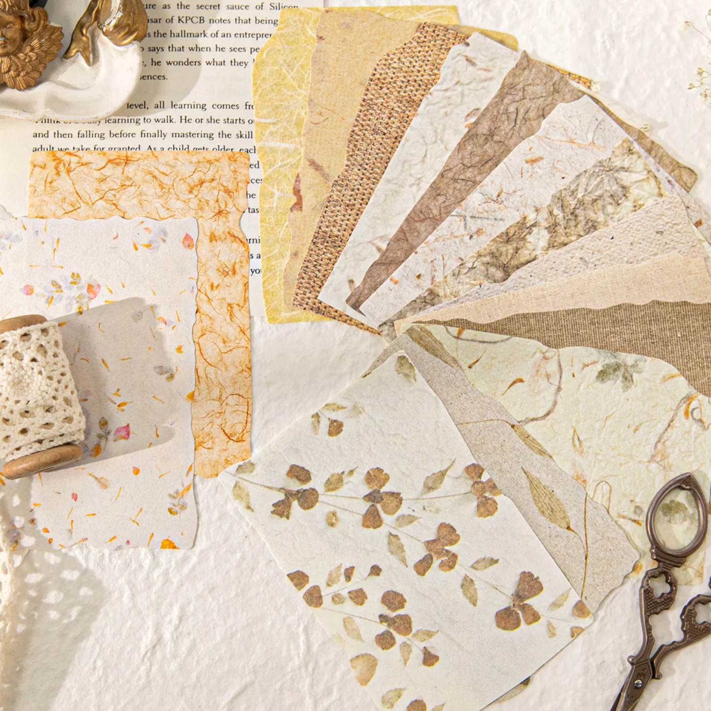 Embossed Decorative Scrapbooking Paper