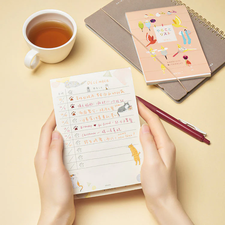 Midori To Do List Memo Pad