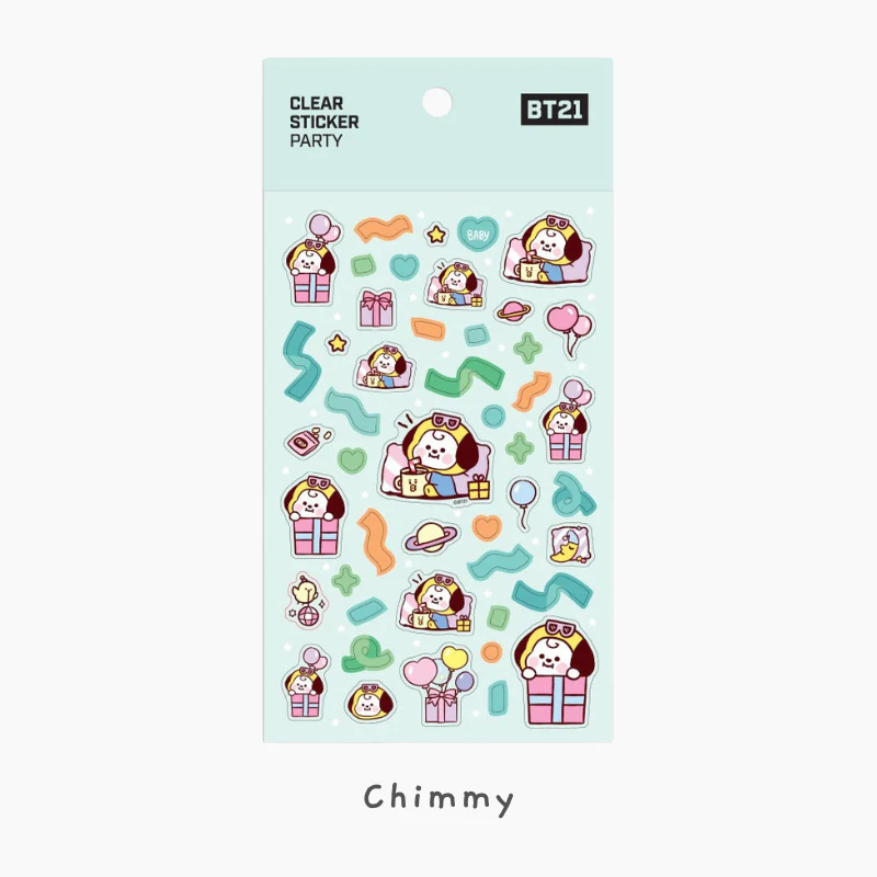 Clear Stickers Party