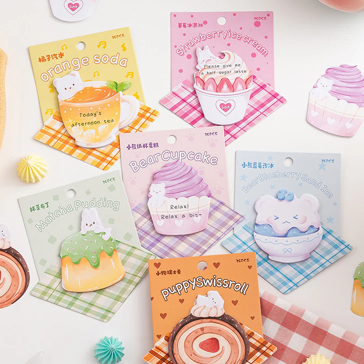 Sweet Critters Sticky Notes