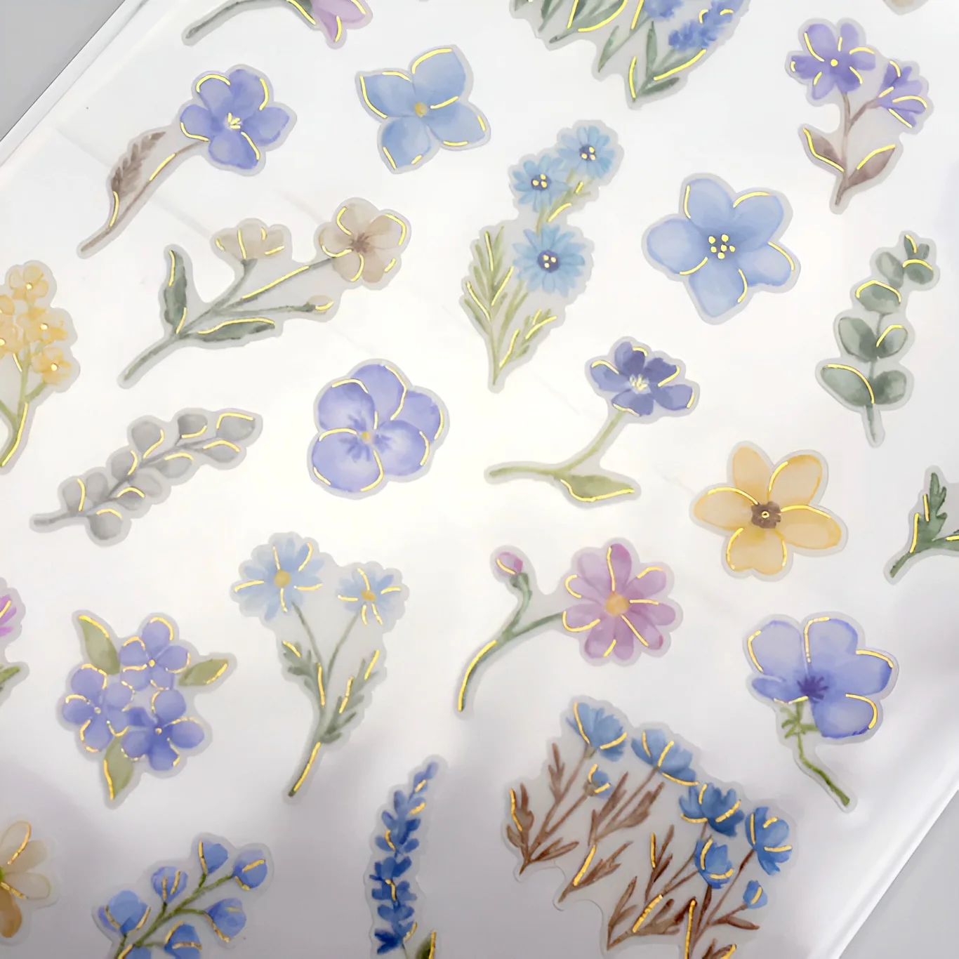 Bright Flower Stickers