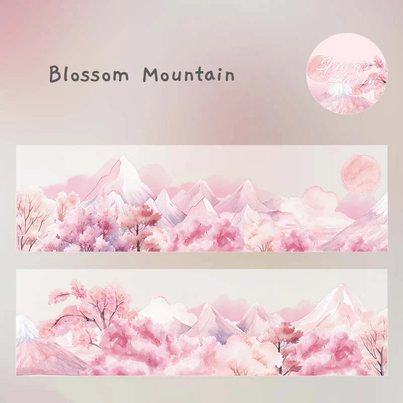 Spring Floral Clear Masking Tapes