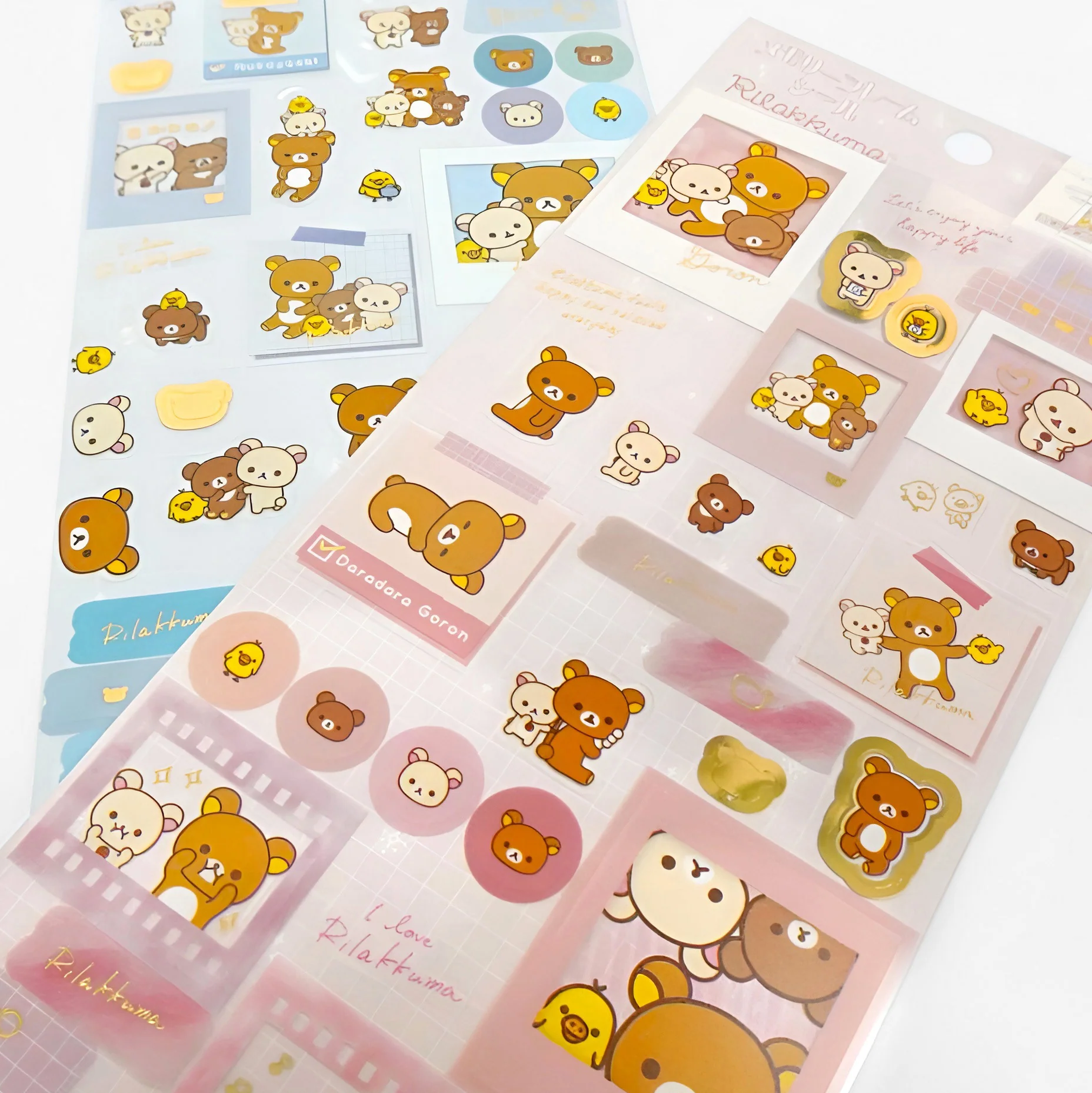 San x Rilakkuma Frame Stickers