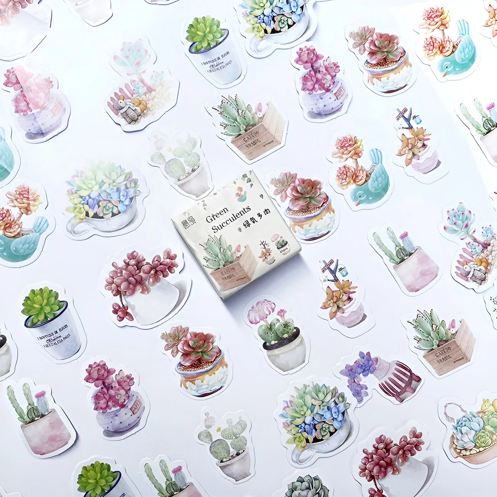 Green Plant Stickers