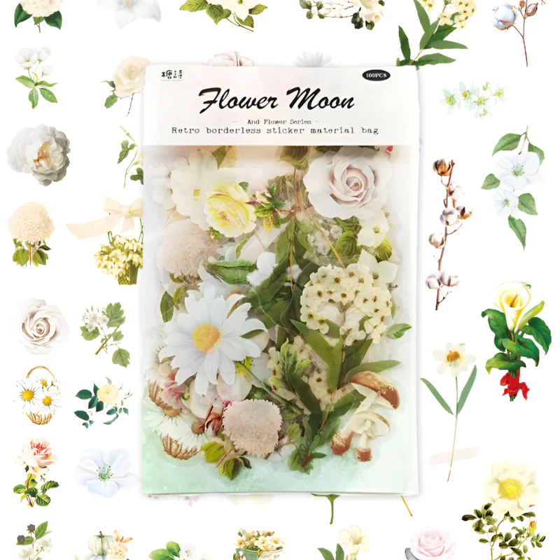 Garden Diary Flower Stickers