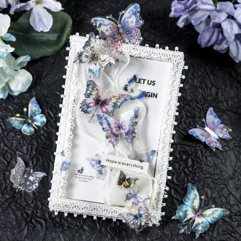 Galaxy Flies Transparent Tape