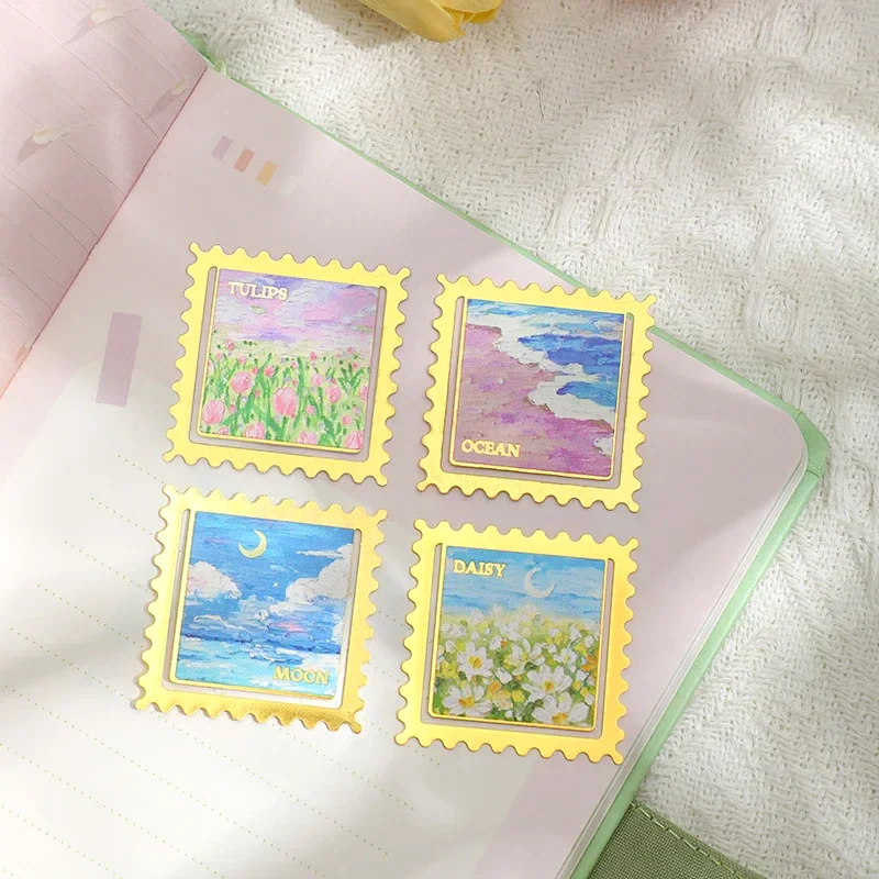 Elegant Scene Metallic Bookmark