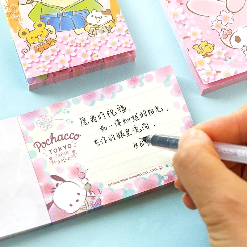 Sanrio Characters Memo Pad Sakura Hana