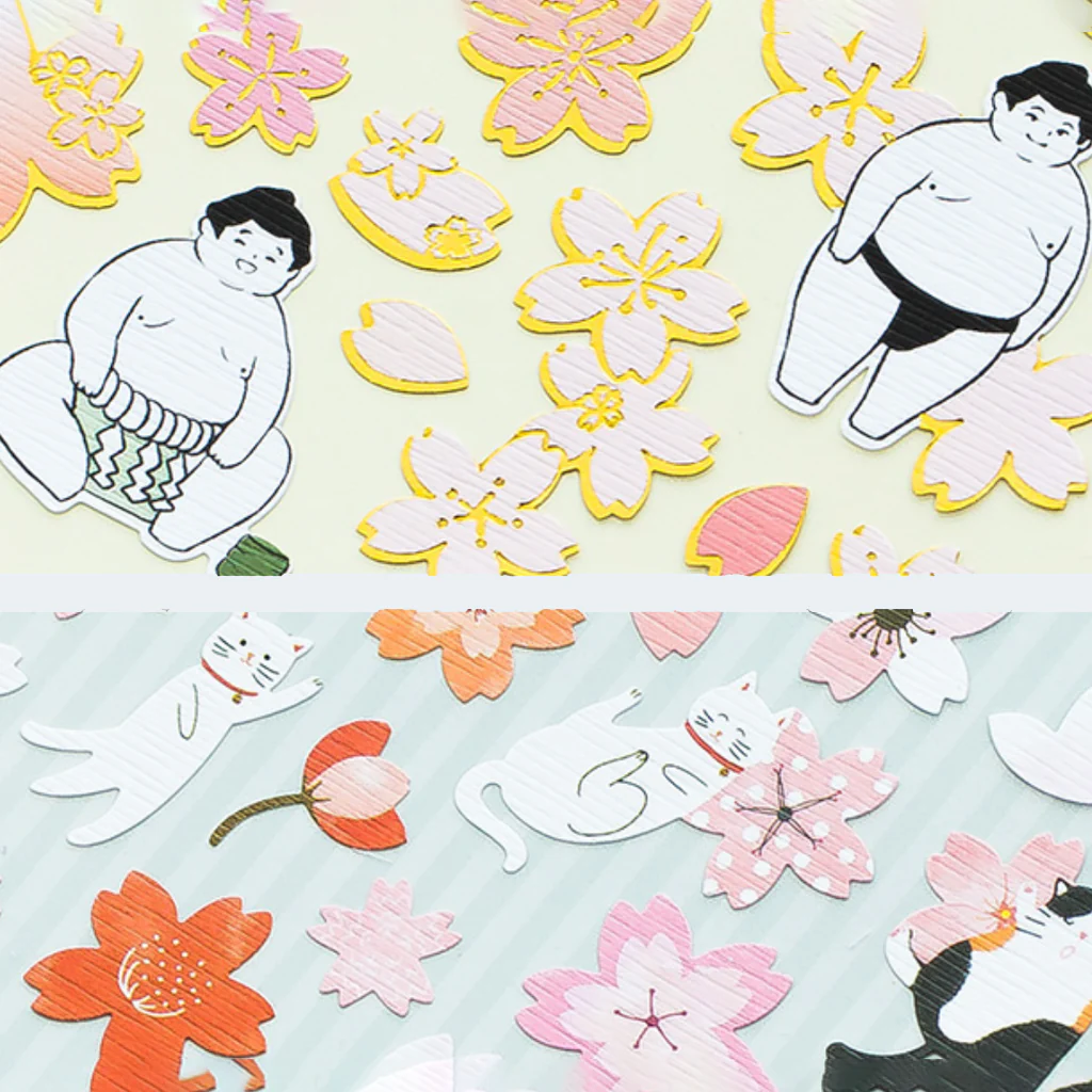 Spring Flower Stickers