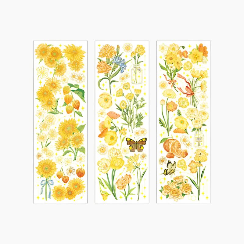 Floral Journaling Stickers