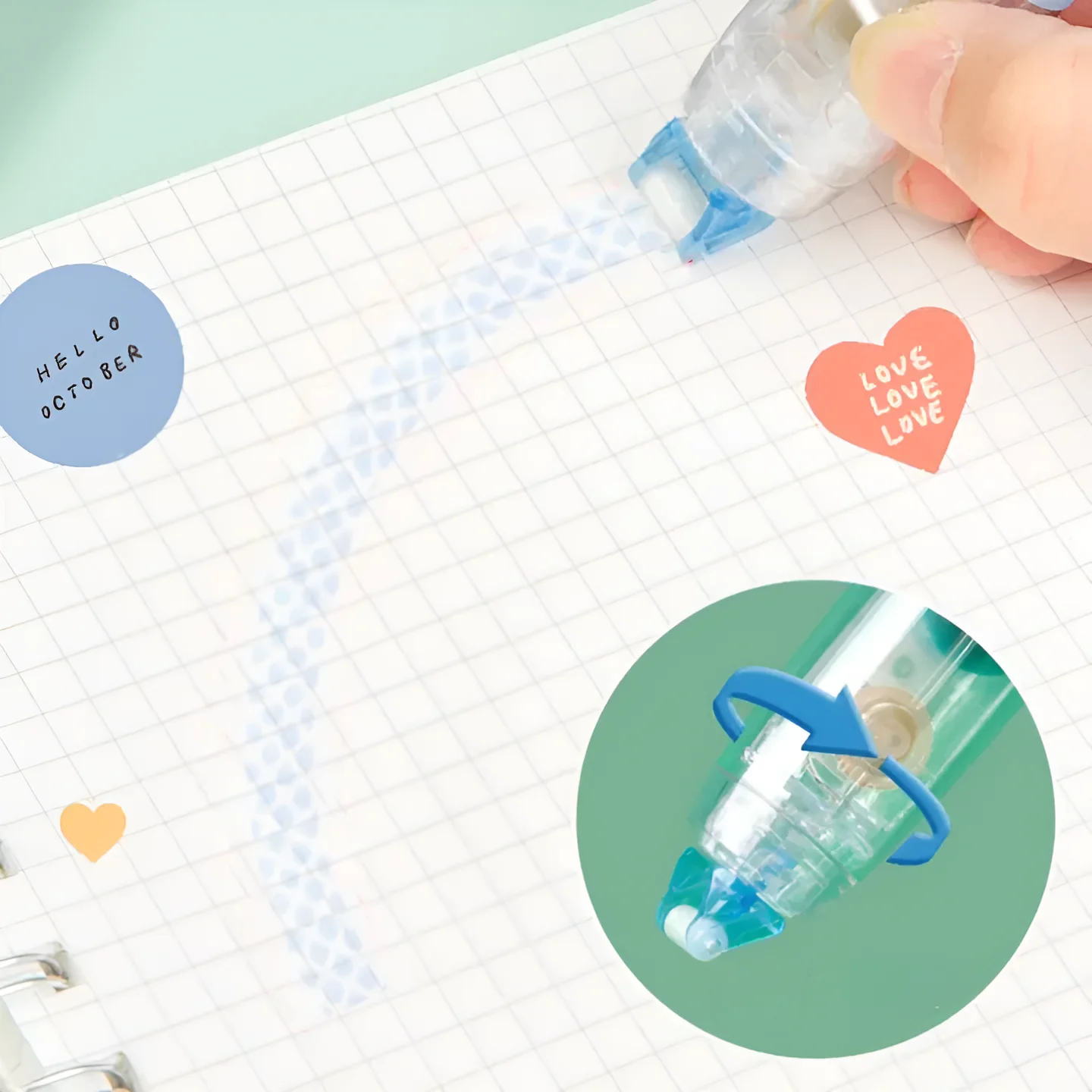 Adjustable Adhesive Stick Pen