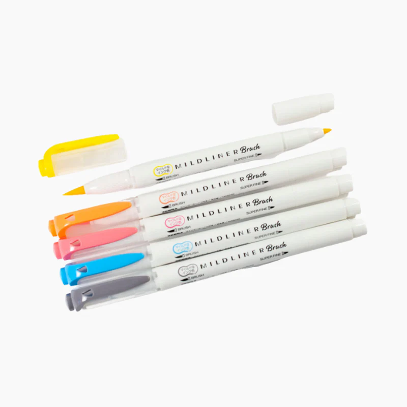 Mildliner Brush Pen Set