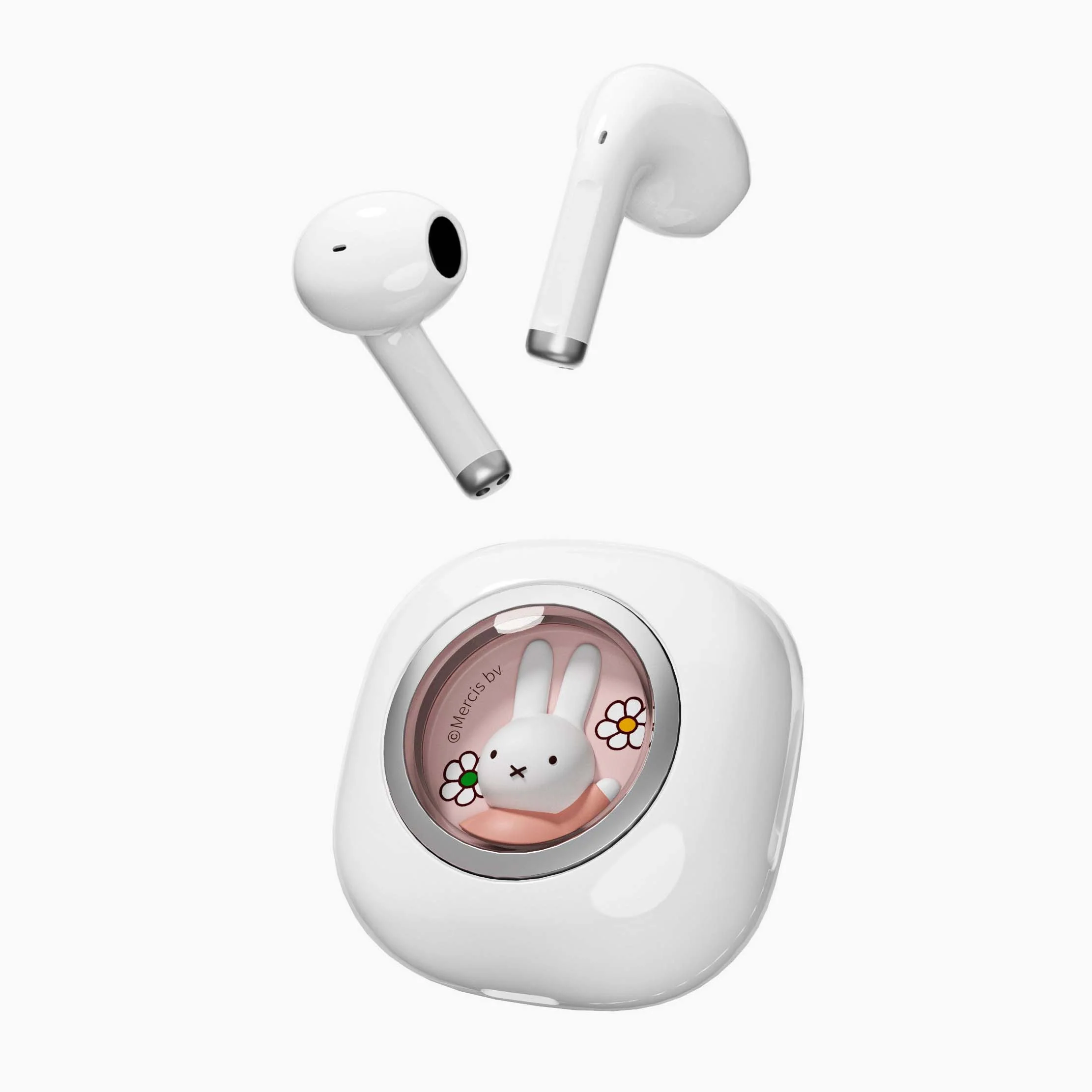 Cute Wireless Ear Buds With Charging Case