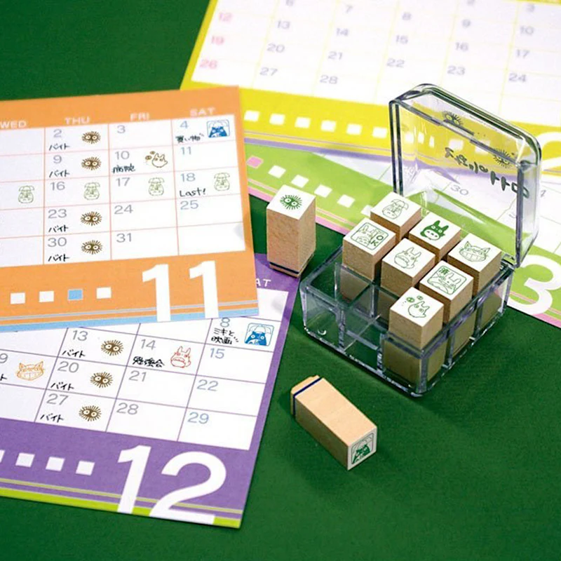 Totoro Character Stamp Set