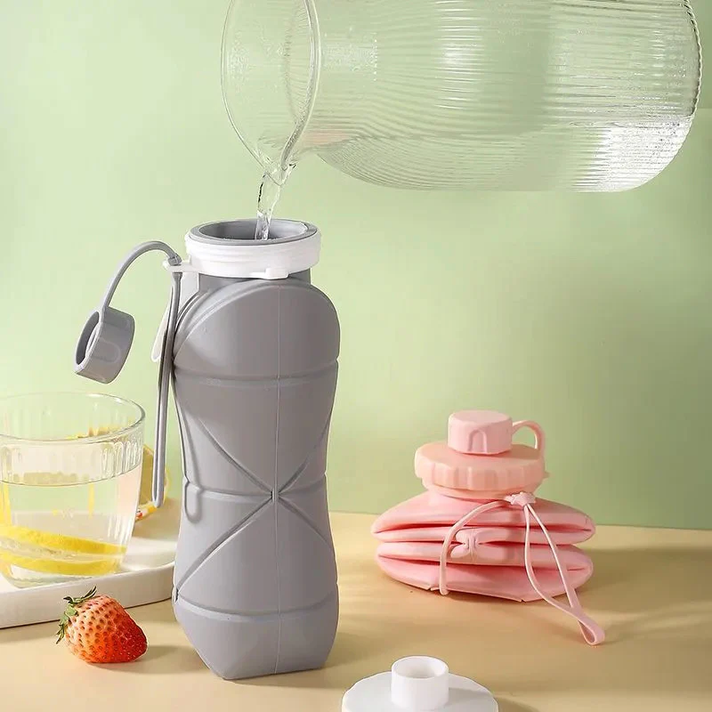 Collapsible Silicone Water Bottle