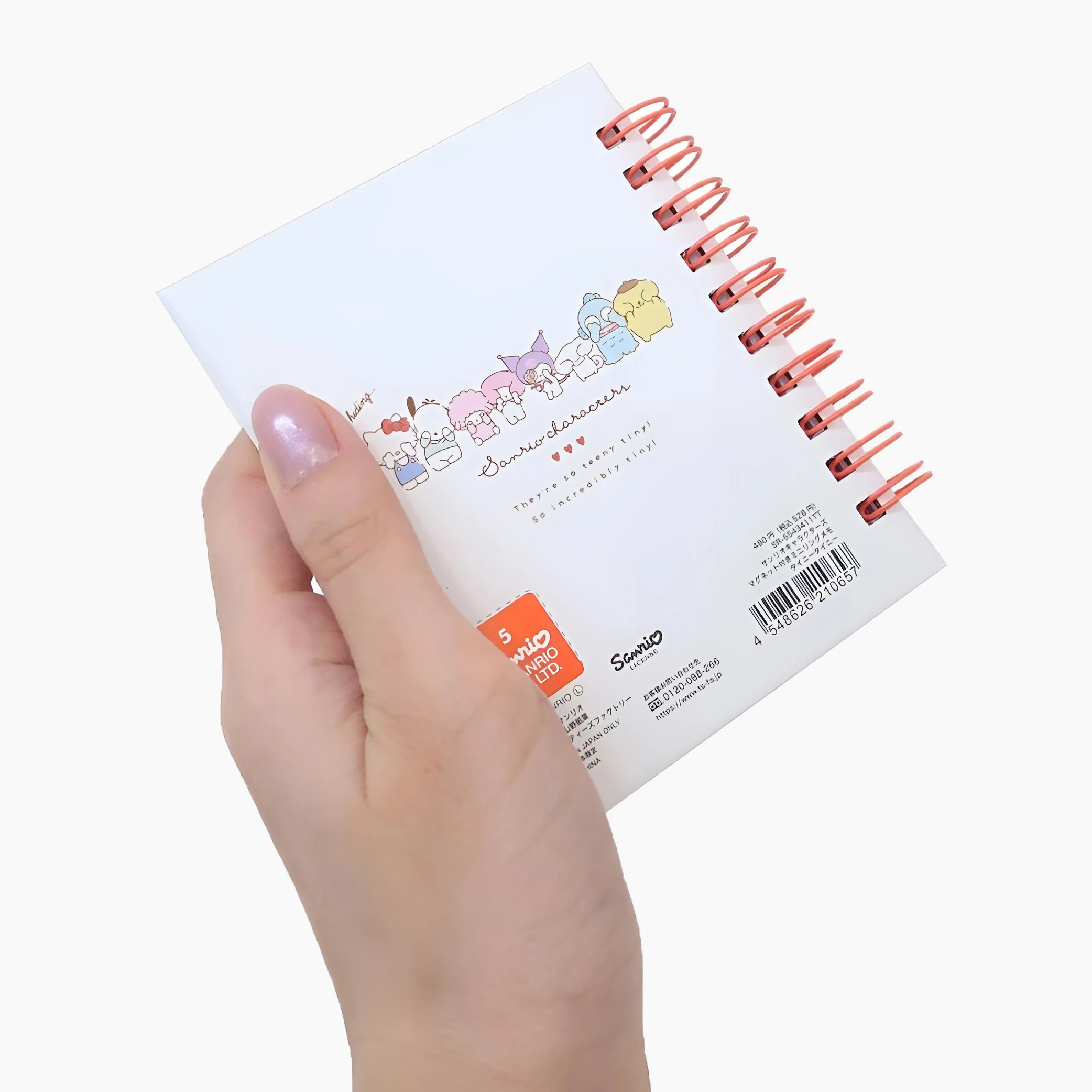 Sanrio Characters Hardcover Spiral Notebook