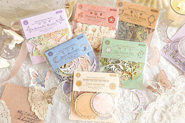 Mystic Design Lace Stickers