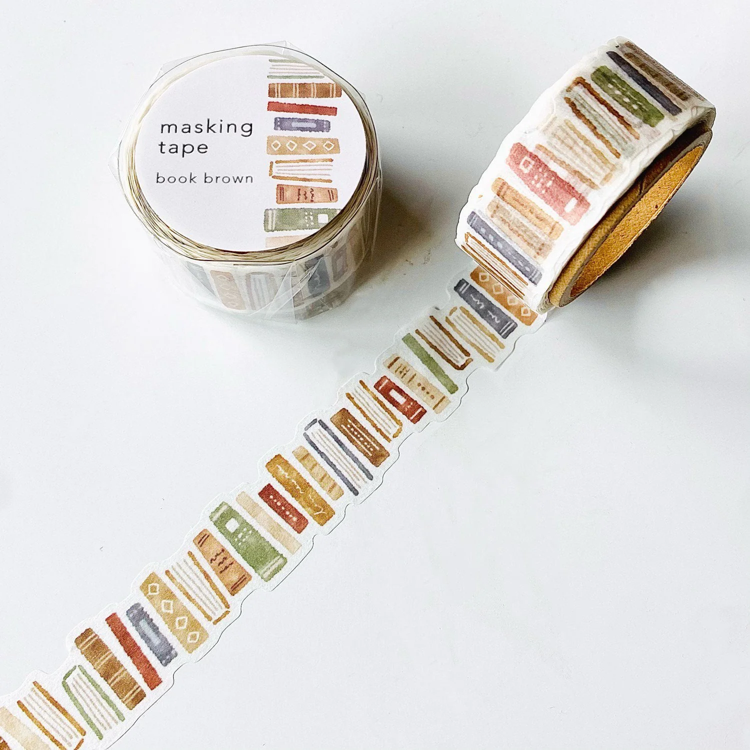 Creative Die-Cut Masking Tape Books