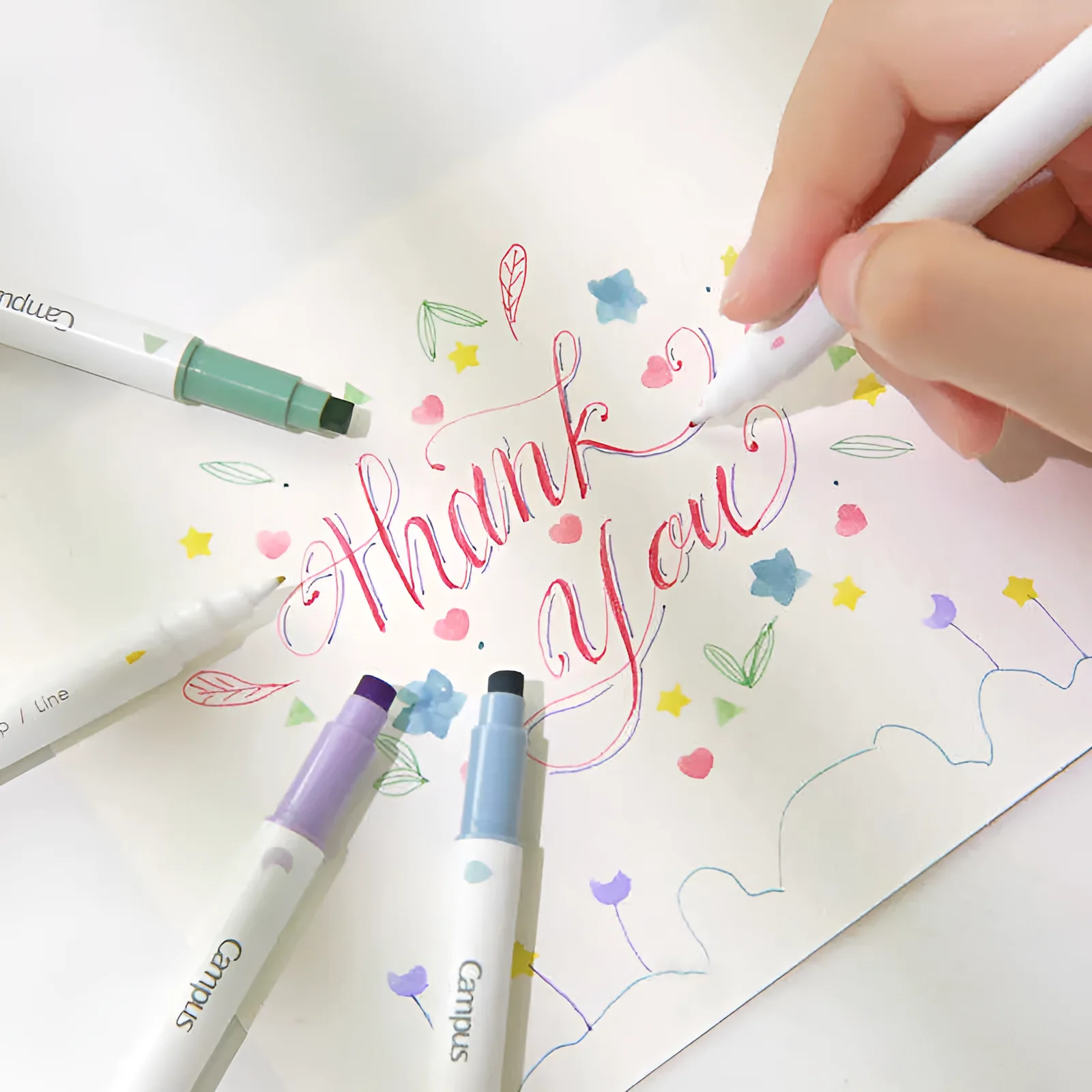 Kokuyo Campus Dual Tip Stamp Line Marker