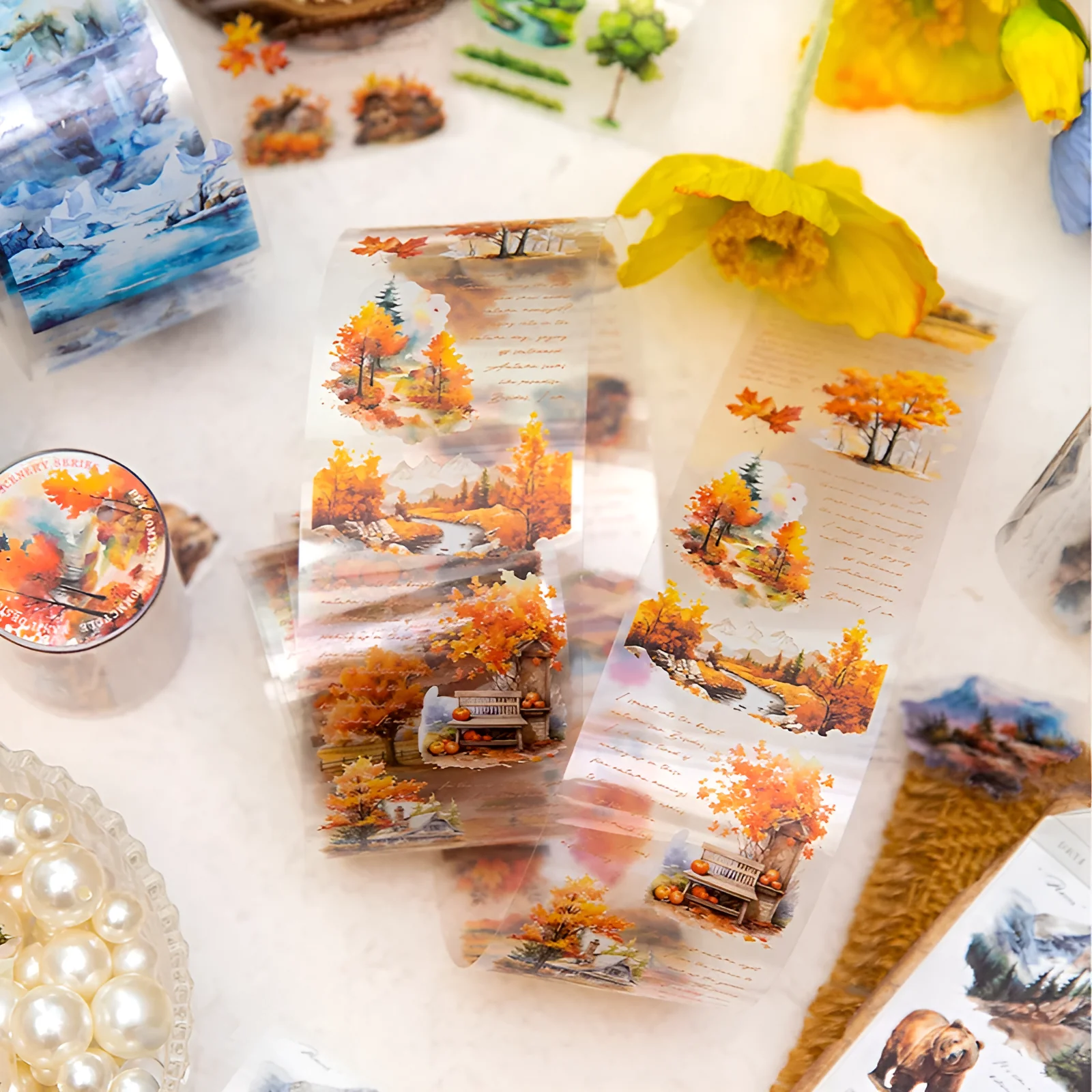 Nature Scenes Decorative Tape